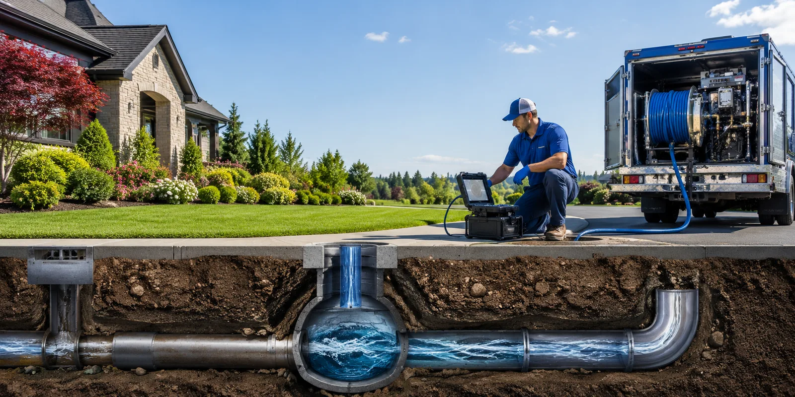 Drainage restoration information for Bluffs, IL